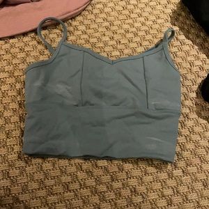 Green five dancewear top